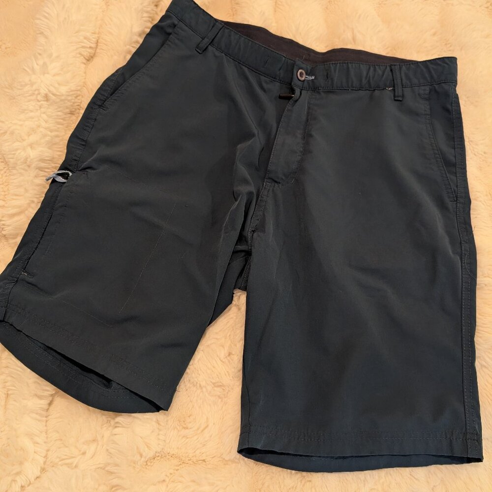 Trunks Men’s Utility Shorts – Navy Blue – Size 34 – Casual Outdoor Shorts